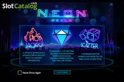 Скрин2. Neon Reels слот