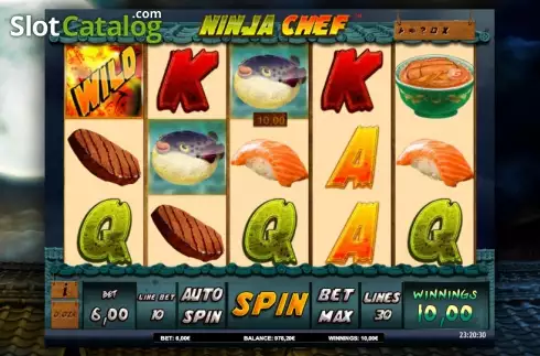 Скрин3. Ninja Chef слот