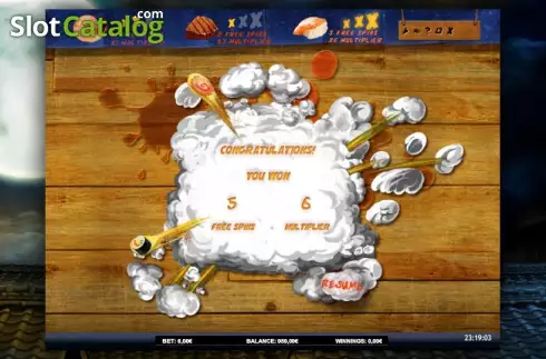 Скрин6. Ninja Chef слот