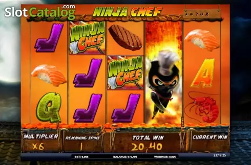 Скрин7. Ninja Chef слот