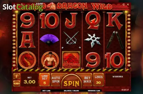 Скрин2. Red Dragon Wild слот