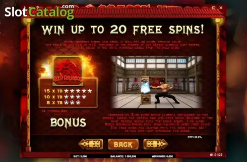 Скрин4. Red Dragon Wild слот