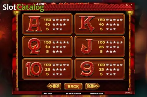 Скрин8. Red Dragon Wild слот