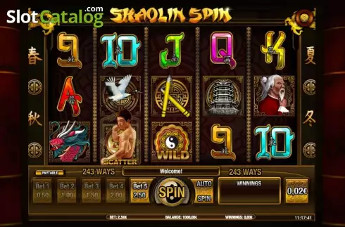 Скрин2. Shaolin Spin слот