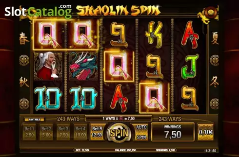 Скрин3. Shaolin Spin слот