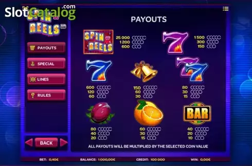 Скрин5. Spin or Reels слот