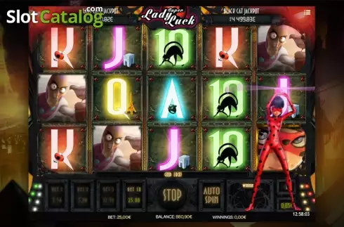 Скрин6. Super Lady Luck слот
