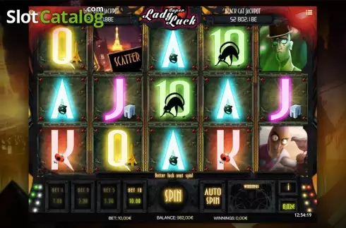 Скрин3. Super Lady Luck слот
