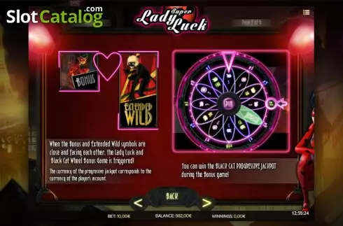 Скрин9. Super Lady Luck слот