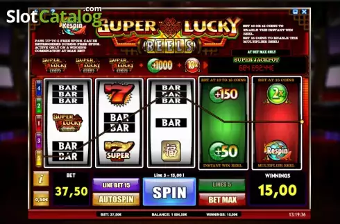 Скрин4. Super Lucky Reels слот