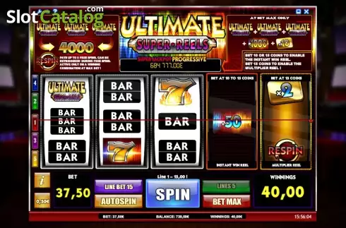 Скрин4. Ultimate Super Reels слот