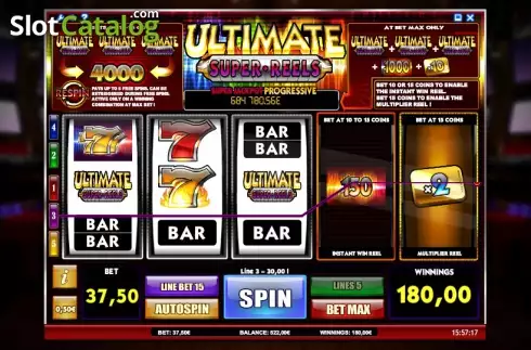 Скрин5. Ultimate Super Reels слот
