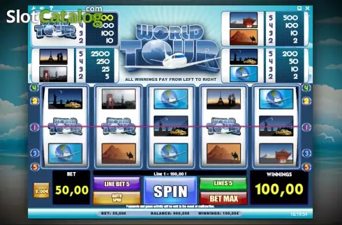 Скрин4. World Tour (	iSoftBet) слот