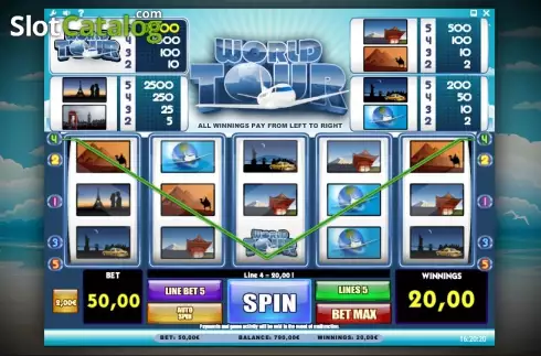 Скрин5. World Tour (	iSoftBet) слот