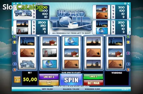 Скрин3. World Tour (	iSoftBet) слот