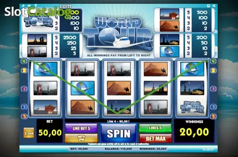 Скрин6. World Tour (	iSoftBet) слот