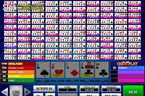 Скрин3. 100x Play Poker слот