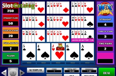Скрин3. 10x Play Poker (iSoftBet) слот
