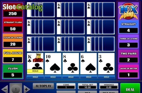 Скрин4. 10x Play Poker (iSoftBet) слот