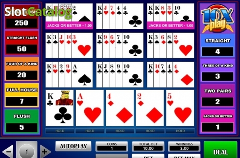 Скрин5. 10x Play Poker (iSoftBet) слот
