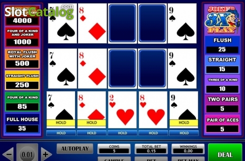 Скрин2. 3x Joker Play Poker слот