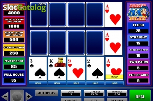 Скрин5. 3x Joker Play Poker слот