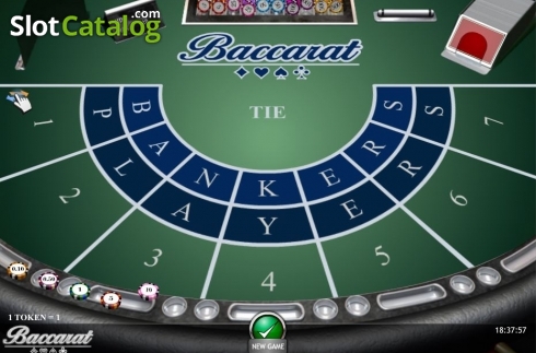Скрин2. Baccarat (iSoftBet) слот