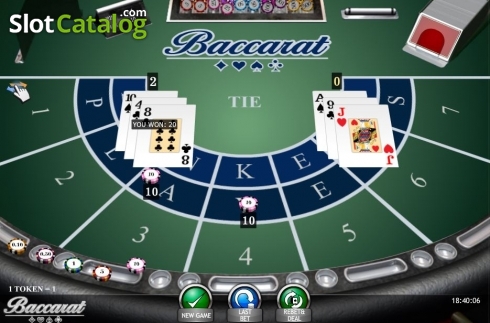 Скрин4. Baccarat (iSoftBet) слот