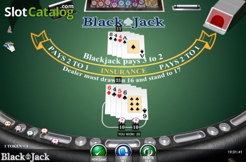 Скрин5. Blackjack (iSoftBet) слот