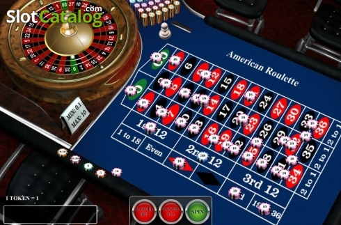 Скрин2. American Roulette (iSoftBet) слот