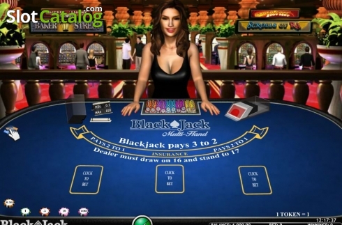 Скрин2. Blackjack MH 3D (iSoftBet) слот