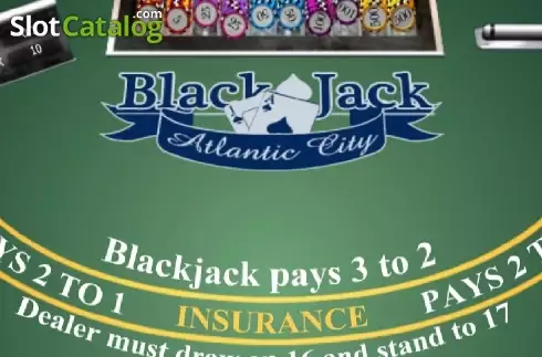 Blackjack Atlantic City (iSoftBet) логотип