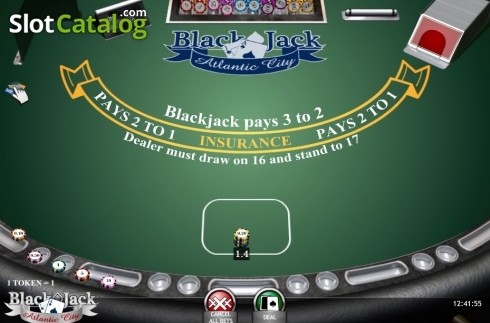 Скрин2. Blackjack Atlantic City (iSoftBet) слот