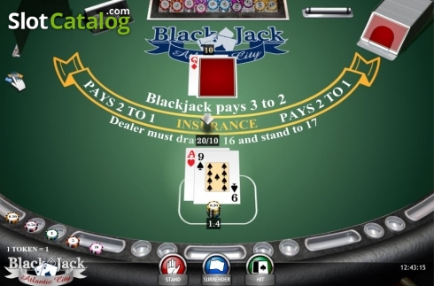 Скрин5. Blackjack Atlantic City (iSoftBet) слот