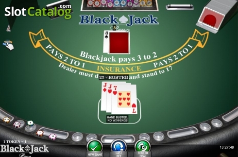 Скрин6. Blackjack Reno (iSoftBet) слот