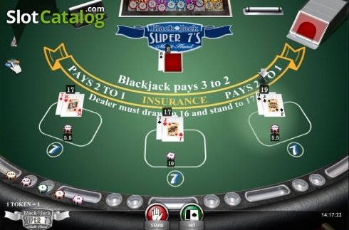 Скрин3. Blackjack Super 7s MH слот