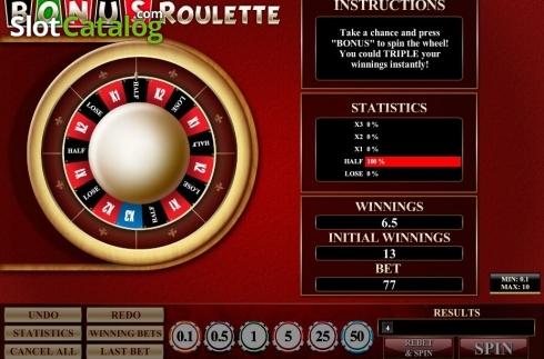 Скрин6. Bonus Roulette (iSoftBet) слот