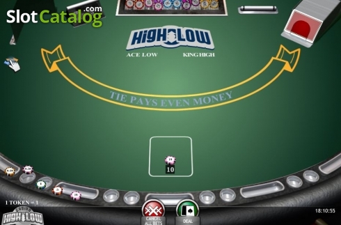 Скрин2. Casino High Low Poker (iSoftBet) слот