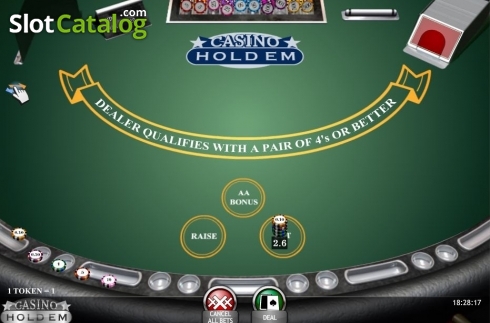 Скрин2. Casino Hold'em (iSoftBet) слот