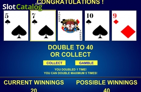 Скрин5. Double Joker Poker (iSoftBet) слот