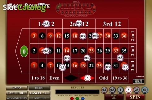Скрин2. Easy Roulette (iSoftBet) слот