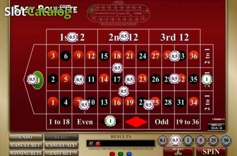 Скрин5. Easy Roulette (iSoftBet) слот