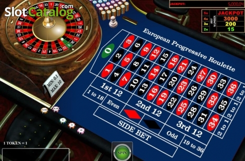 Скрин2. European Progressive Roulette (iSoftBet) слот