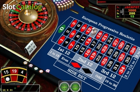 Скрин6. European Progressive Roulette (iSoftBet) слот