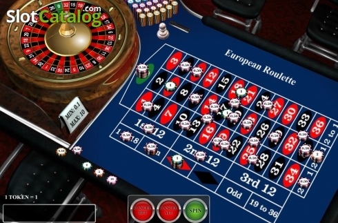 Скрин2. European Roulette (iSoftBet) слот