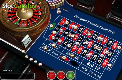 Скрин2. European Roulette Small Bets (iSoftBet) слот