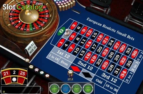 Скрин3. European Roulette Small Bets (iSoftBet) слот