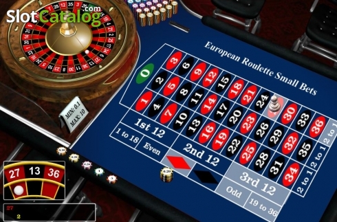 Скрин5. European Roulette Small Bets (iSoftBet) слот