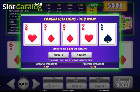Скрин3. Joker Poker (iSoftBet) слот