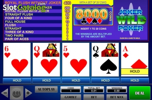 Скрин2. Joker Wild Poker (iSoftBet) слот